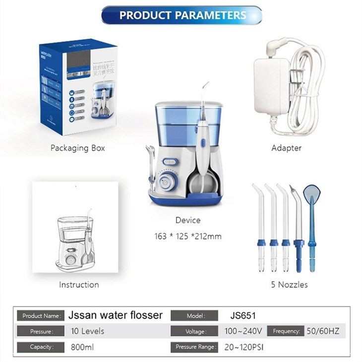 Wiederaufladbare Oral Irrigator